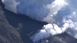 御嶽山噴火３日目