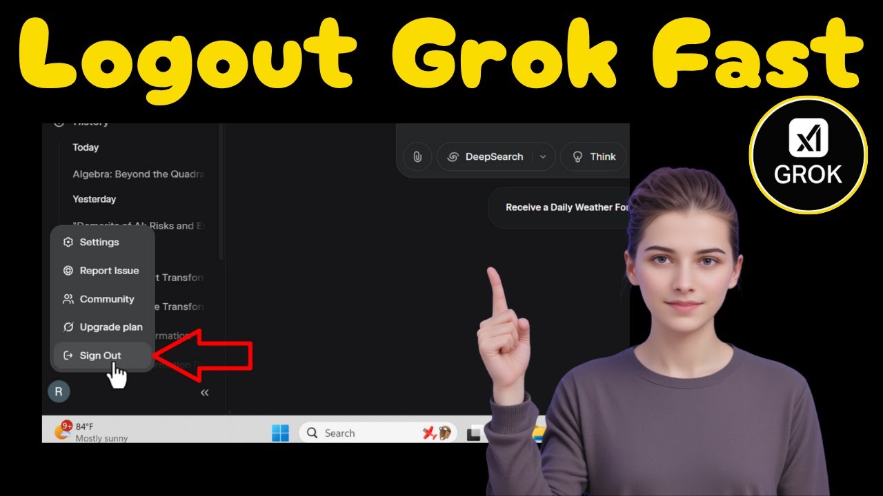 How To Logout From Grok AI App - Quick Tutorial