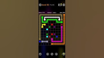 Flow Free - Rectangles - Rectangle Pack - Level 95 (11x13)