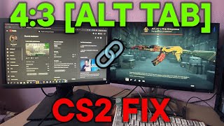 Cs2 Alttab Black Screen Second Monitor Alt Tab Fix