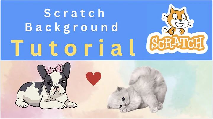 How To Make A Backdrop In Scratch | Scratch Simple Animation Tutorial ☀️