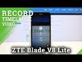Record Timelapse Video – ZTE Blade V8 Lite and Camera Settings