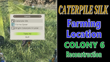 Xenoblade Chronicles definitive edition - caterpile silk farming location - Colony 6 reconstruction