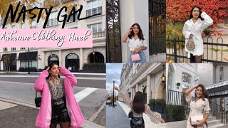 AFFORDABLE AUTUMN TRY-ON CLOTHING HAUL FT. NASTY GAL screenshot 5