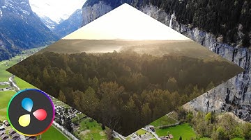 Diamond iris transition l Davinci Resolve 20