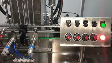 Automatic Hair Oil Bottle Filling and Capping Machine