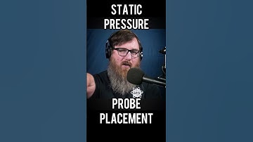 Static probes in plenums #hvac #hvaclife #airflow #hvactraining #hvactools