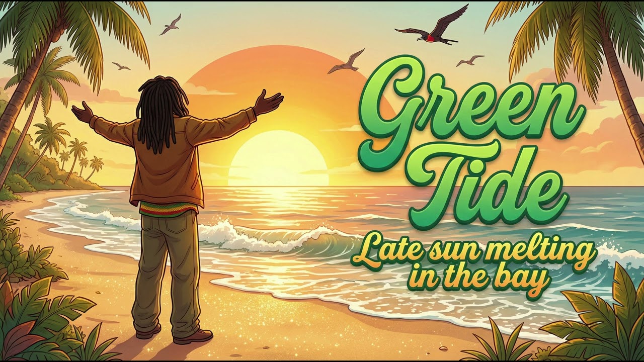 Green Tide - Late sun melting in the bay | Official Audio