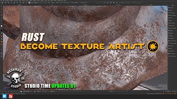 Become A Texture artist | Mari rust material | Studio update 01