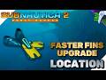 Easy Swimming Fins upgrade all 3 locations - Subnautica 2