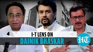 Income Tax Dept raids Dainik Bhaskar Group's offices: Watch political reactions