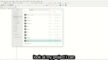 Saving QGIS Projects