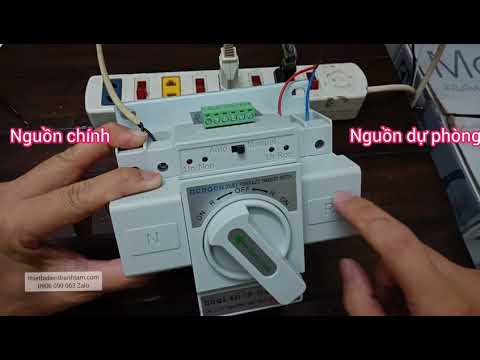 Video: Tự chuyển đổi nguồn điện: các tính năng lắp ráp và vận hành