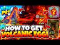 How To Get VOLCANIC EGG in Ride A Pet NEW VOLCANO 