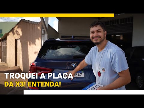 TROQUEI A PLACA DA X3!! ENTENDA!!