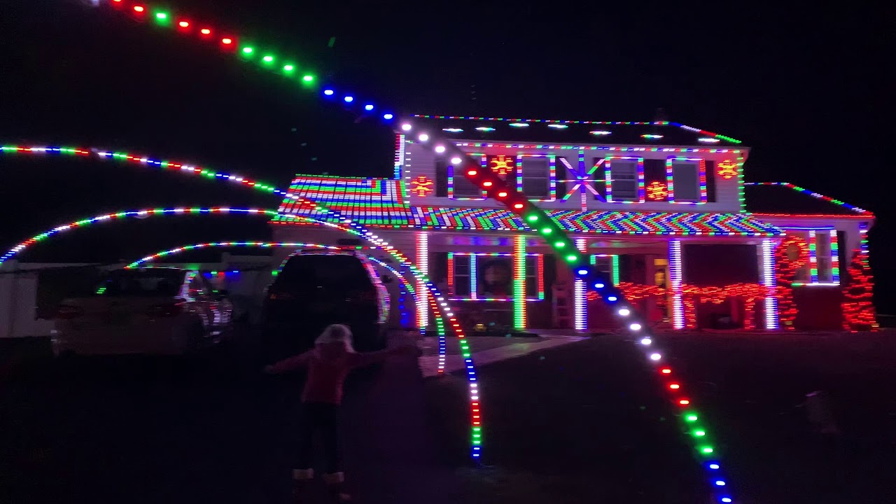 Fleetwood Lights Christmas Lights in Rockaway New Jersey YouTube