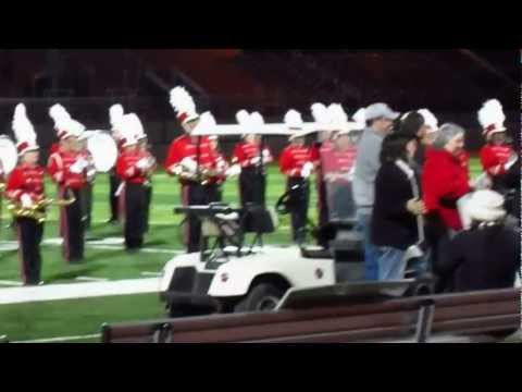 2012 Bloomfield High School Bengal Marching Band Homecoming 10-12-12