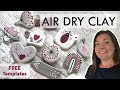 DIY Pins | How I Make Handmade Clay Pins | Badges | Easy Tutorial | Air Dry Clay