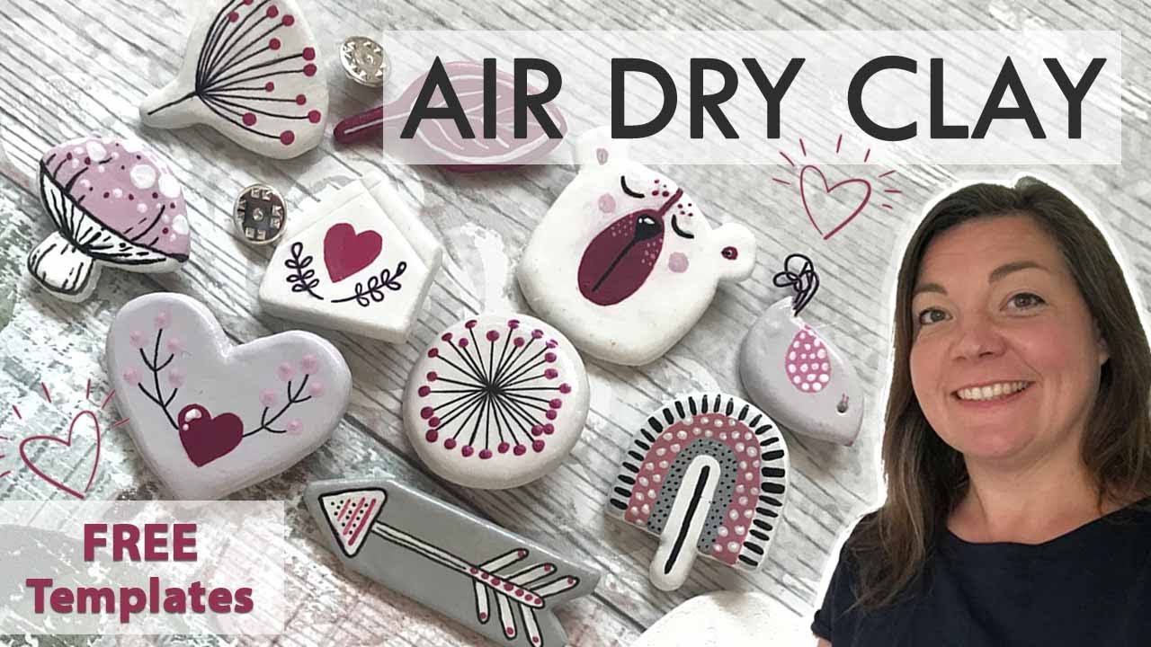 Diy Pins How I Make Handmade Clay Pins Badges Easy Tutorial Air