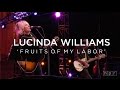 Lucinda Williams: Fruits of My Labor | NPR Music Front Row