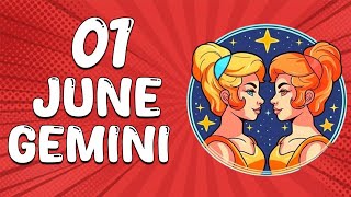😰 WARNING🚨SOMETHING IS COOKING❌ GEMINI ♊ June 1, 2024 ♊ HOROSCOPE FOR TODAY