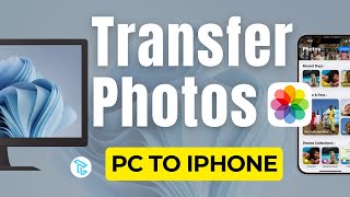 Transfer Photos from PC to iPhone - Windows 11 & 10 PC to iPhone, with Cable, Wirelessly