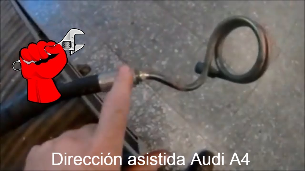 Perdida Liquido Direccion Asistida Audi A4 Youtube