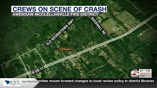 VIDEO: FIRST ALERT: Rollover crash blocks Hwy 17 southbound near Awendaw