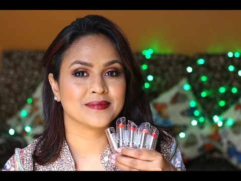 Colourbox Oriflame Lipstick Review & Swatches | Bahasa | Nurul Muthia Sari. 