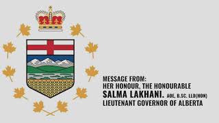 USP's 40th Anniversary - A Message from Lieutenant Governor of Alberta Salma Lakhani