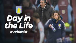Go BTS with Aston Villa 1st Team Nutritionist Elisa Ceñal! | International Women's Day