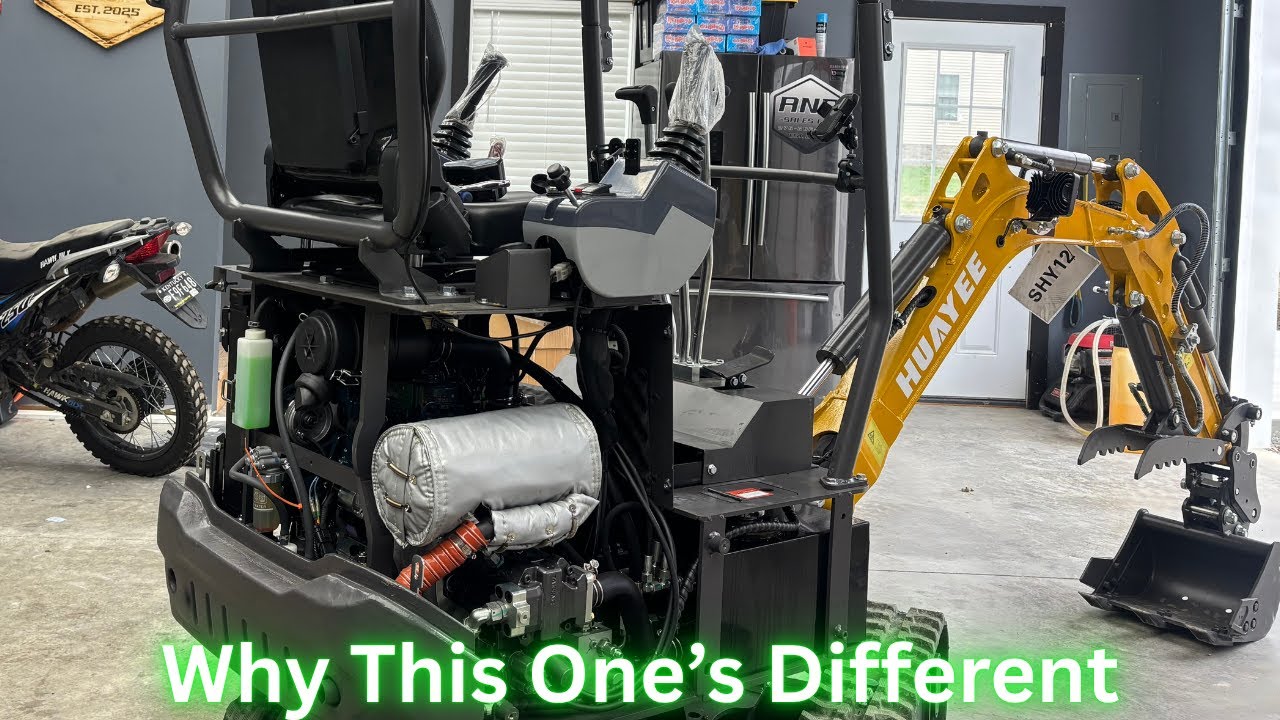 Huayee SHY12 Chinese Mini Excavator — Full Walkaround & Deep-Dive Review
