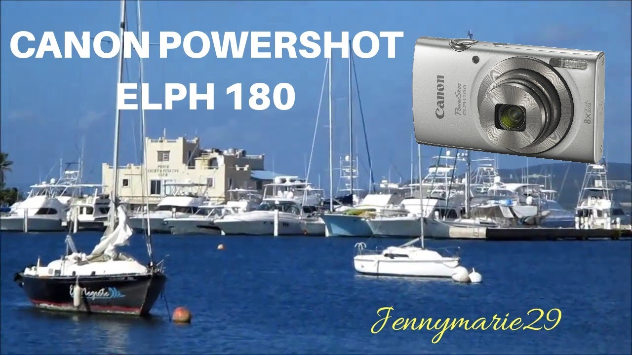 CANON POWERSHOT ELPH 180 (VÍDEO TEST) YouTube