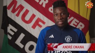 ‘IT’S A BIG HONOR TO PLAY FOR MANCHESTER UNITED’ Andre Onana first Manchester United Interview.