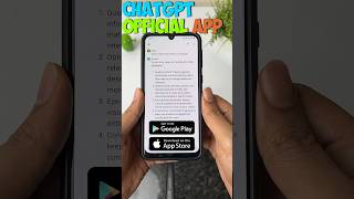 ChatGPT OFFICIAL App for iOS & Android ! Download NOW ! screenshot 2