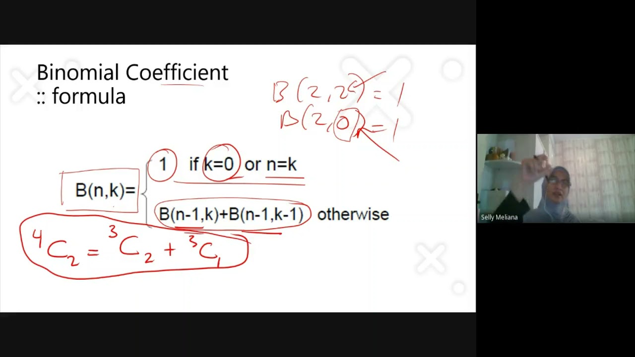 Binomial Coefficient: Dynamic Programming - YouTube