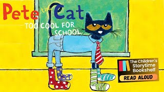 Pet the cat Too Cool for School / Reading Books for Children / Kids reading / kids reading practice
