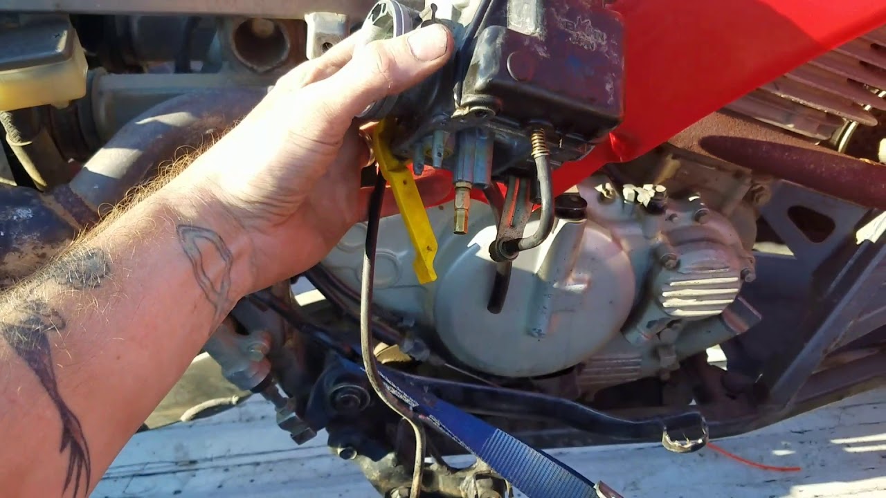 Honda quad carb floats sticking quick fix YouTube
