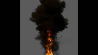 Fire and smoke with Cinema 4D