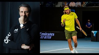 The Eye Of The Coach 36 Stefanos Tsitsipas Is Ready To Win Grand Slams Youtube