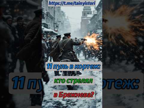 11 пуль в кортеж: кто стрелял в Брежнева? #shorts #история