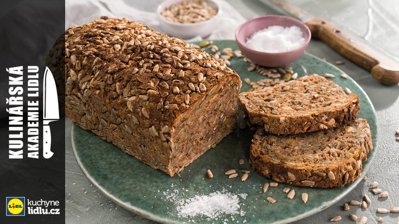 Semínkový žitný chléb z kvásku - Roman Paulus - Kulinářská Akademie Lidlu