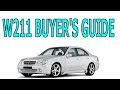 Mercedes W211 buyer's guide 2003-2009