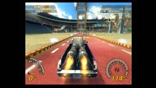 Flatout 2 - Party Gameplay #7 - Stunt [High Jump]