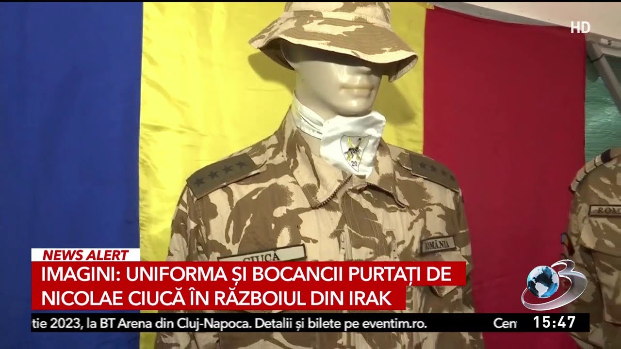 Deși nu a murit ca un erou, Nicolae Ciucă și-a expus uniforma la o expoziție a veteranilor » cristoiublog.ro photo