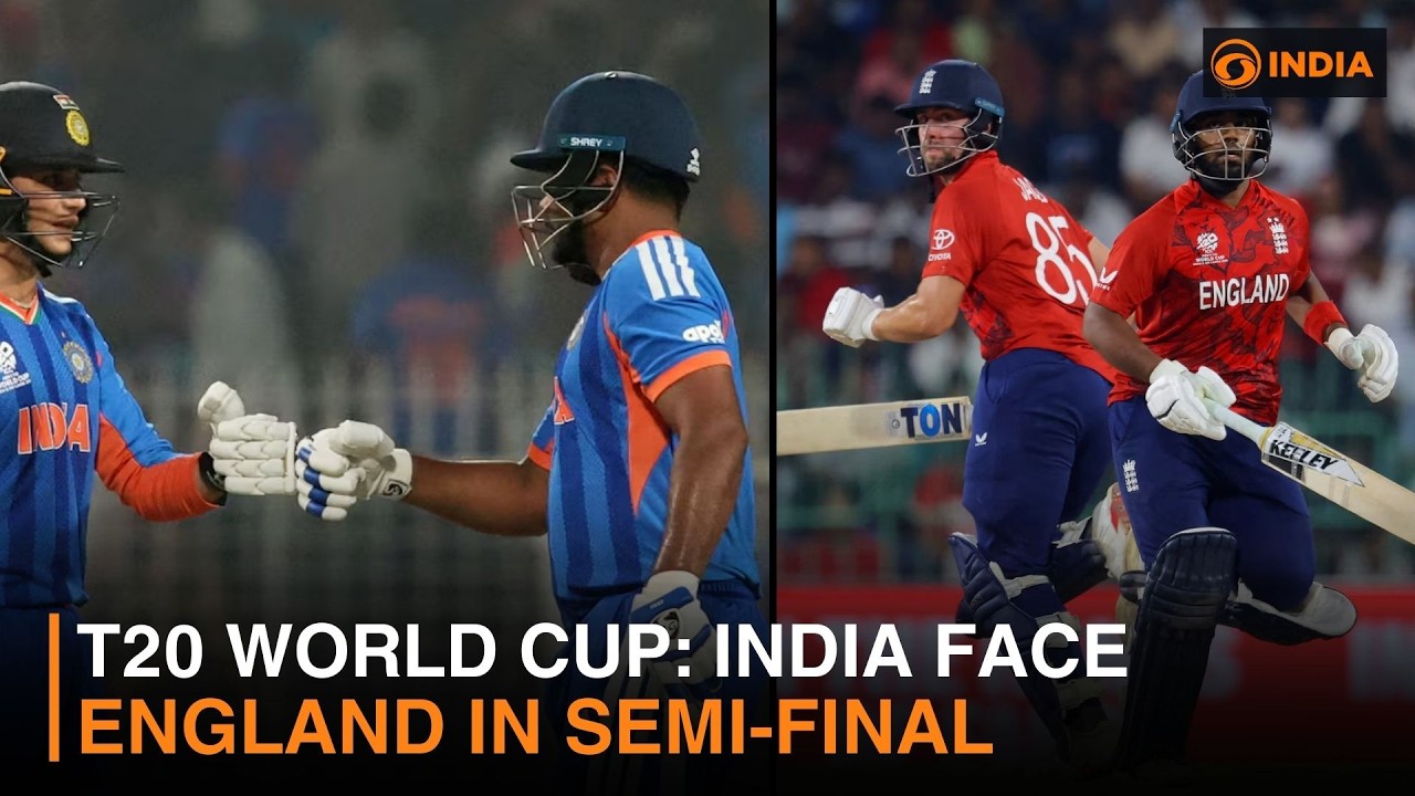 T20 World Cup: India Face England in Semi-Final