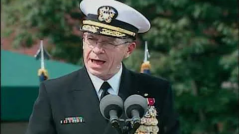 Admiral Michael G. Mullen Sworn-In as 17th Chairma...