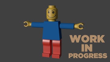 Blender - Lego Character Speed Art
