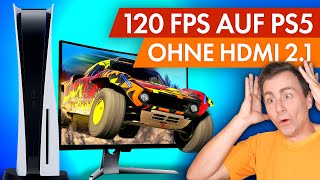 PS5 mit 120 fps ohne HDMI 2.1 ►So geht's! (Erste Schritte Tutorial)