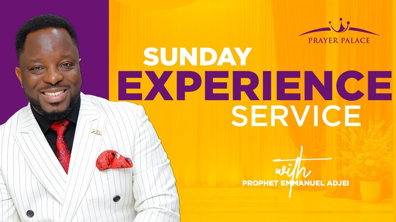 HELLO FAMILY, WELCOME TO OUR SUNDAY EXPERIENCE SERVICE, KINDLY STAY TUNED AND SHARE. GOD BLESS YOU